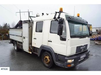 Dropside truck MAN LE 12.225 4x2 Darus Platós