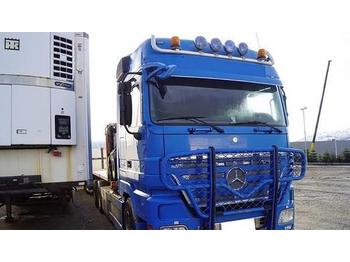 Dropside truck Mercedes-Benz 2548l/48 6x2 m/28 TM HIAB kran