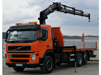 Dropside truck Volvo FM 400 Pritsche 6,40m + Kran*6x2*!