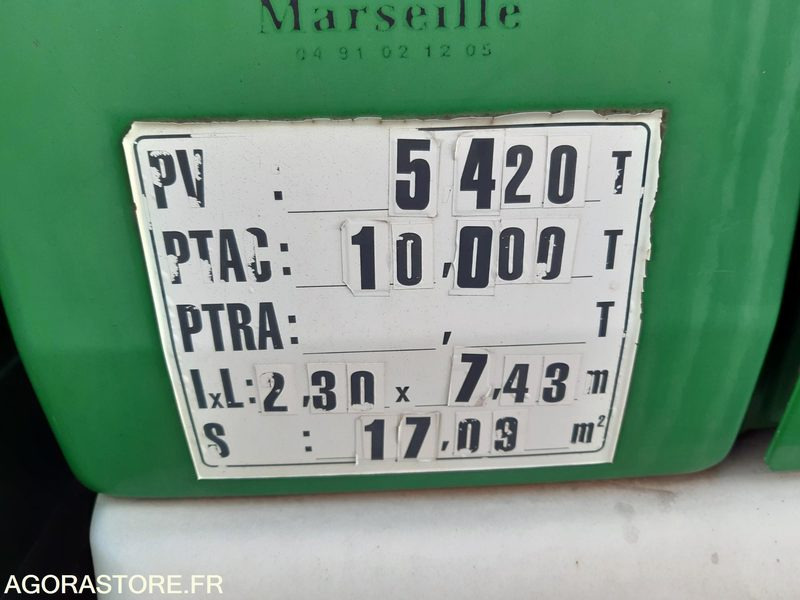 Truck FOURGON RENAULT 10T - CD388BR