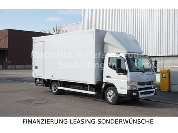 Box truck FUSO CANTER 9c18 Koffer Seitentür LBW Duonic Klima E6: picture 1