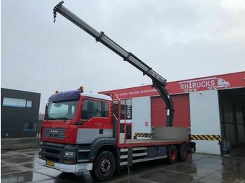 Flatbed truck MAN TGA26.350 HMF 2823K3