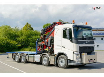 Flatbed truck Volvo FASSI 820RA2.27 FJ L426 8x2 - 360° - 100 %