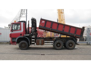 Truck Ginaf X3331/430 6X6 3 SIDE TIPPER WITH TIRRE 181 CRANE: picture 1