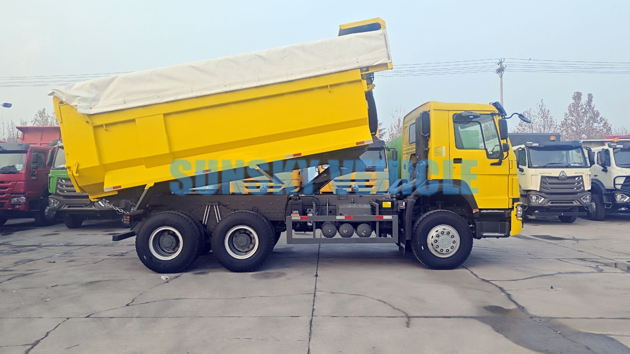 Tipper for transportation of bulk materials HOWO 6X4 400/430HP Tipper Truck: picture 2