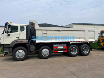 New Tipper for transportation of bulk materials HOWO Brand New 8X4 400HP Tipper Truck: picture 2