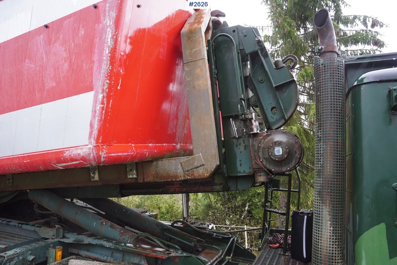 Hook lift truck 1963 Scania 160 6x6 hook lift