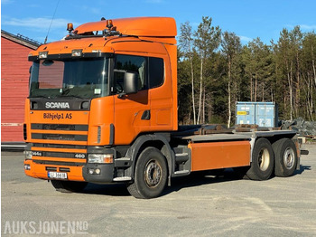 Hook lift truck  2000 Scania R144 - 460 Krokbil