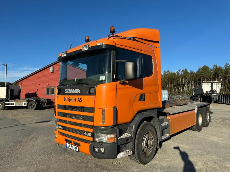 Hook lift truck 2000 Scania R 144 - 460 Krokbil