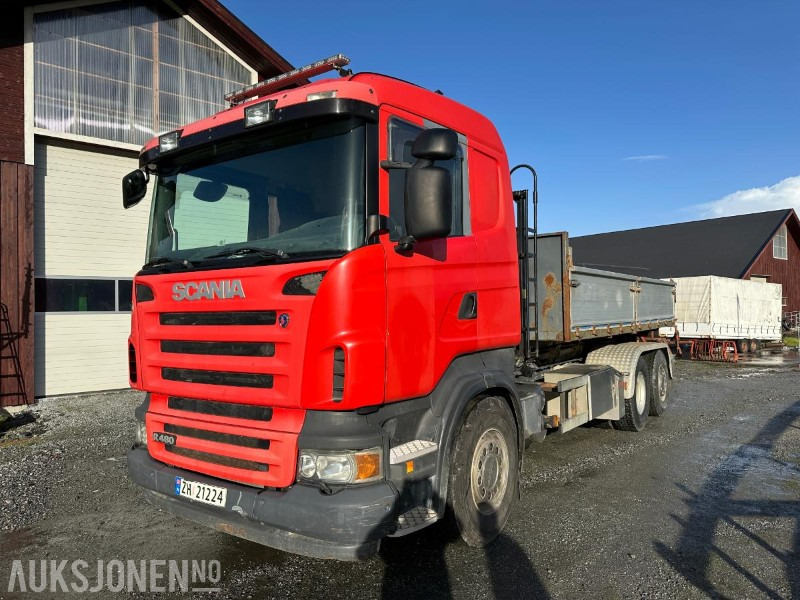 Hook lift truck 2007 SCANIA R480 6x2 KROKBIL
