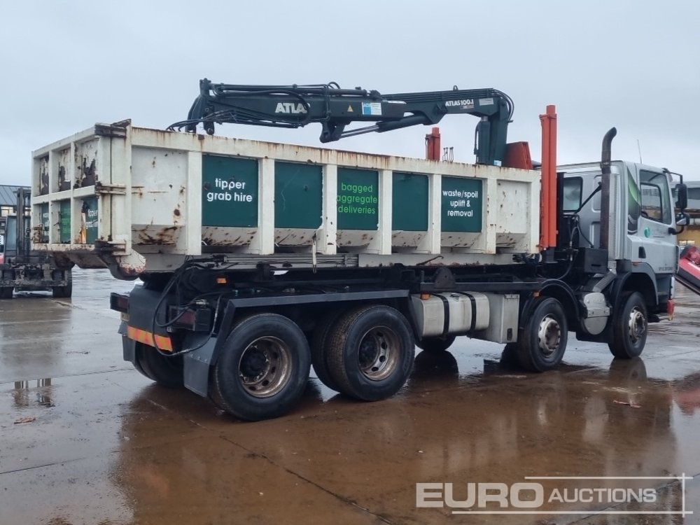 Hook lift truck 2008 DAF CF
