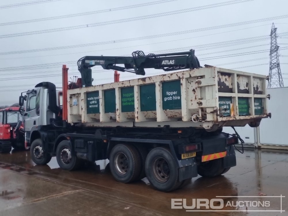 Hook lift truck 2008 DAF CF