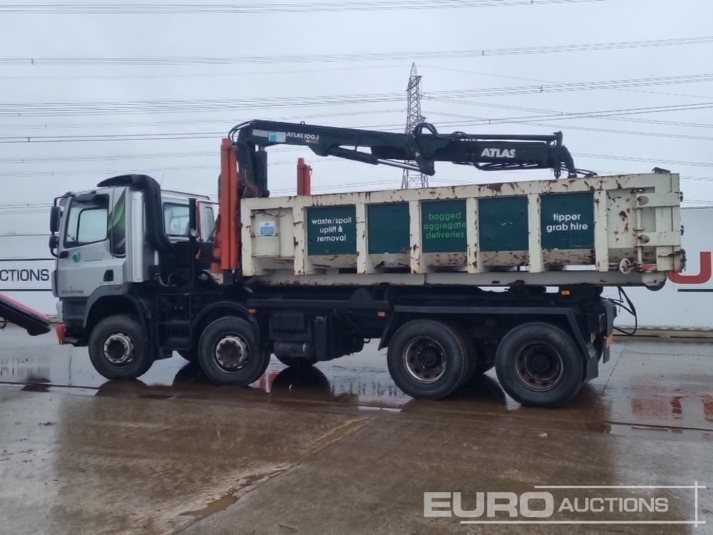 Hook lift truck 2008 DAF CF