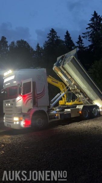 Hook lift truck 2008 Scania R480 CB 6X2HNA