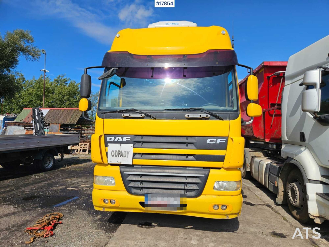 Hook lift truck 2009 DAF CF 85.410