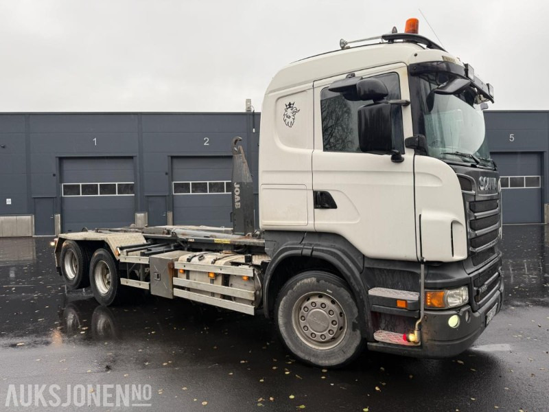 Hook lift truck 2009 Scania R480 KROKBIL/JOABKROK.