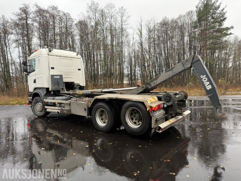 Hook lift truck 2009 Scania R480 KROKBIL/JOABKROK.