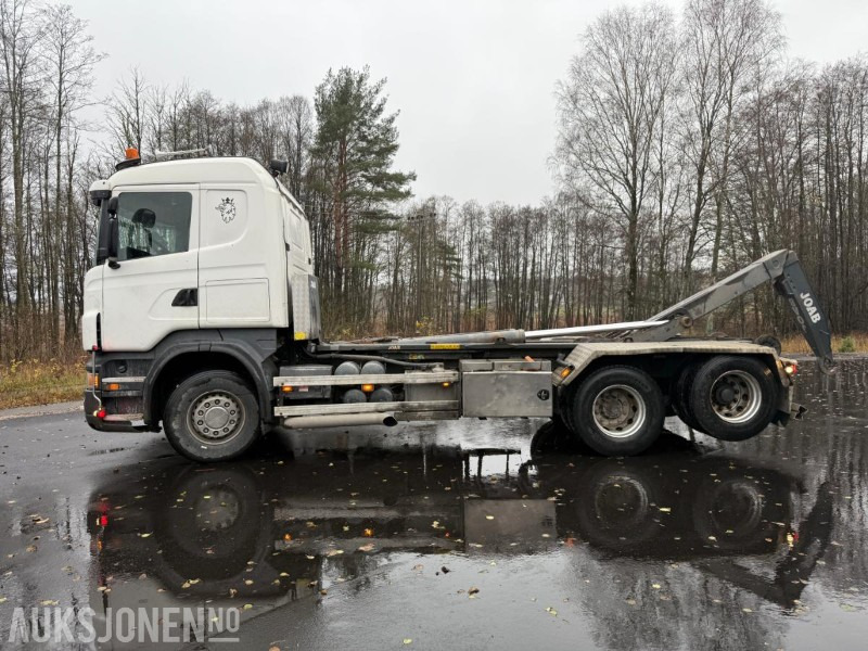 Hook lift truck 2009 Scania R480 KROKBIL/JOABKROK.