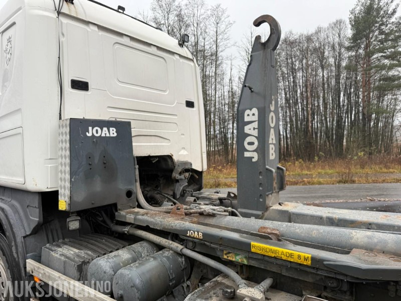 Hook lift truck 2009 Scania R480 KROKBIL/JOABKROK.