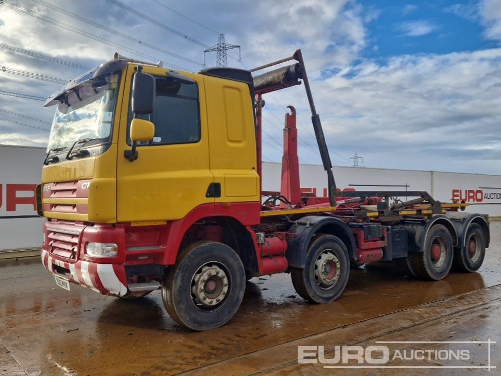 Hook lift truck 2012 DAF CF85-410