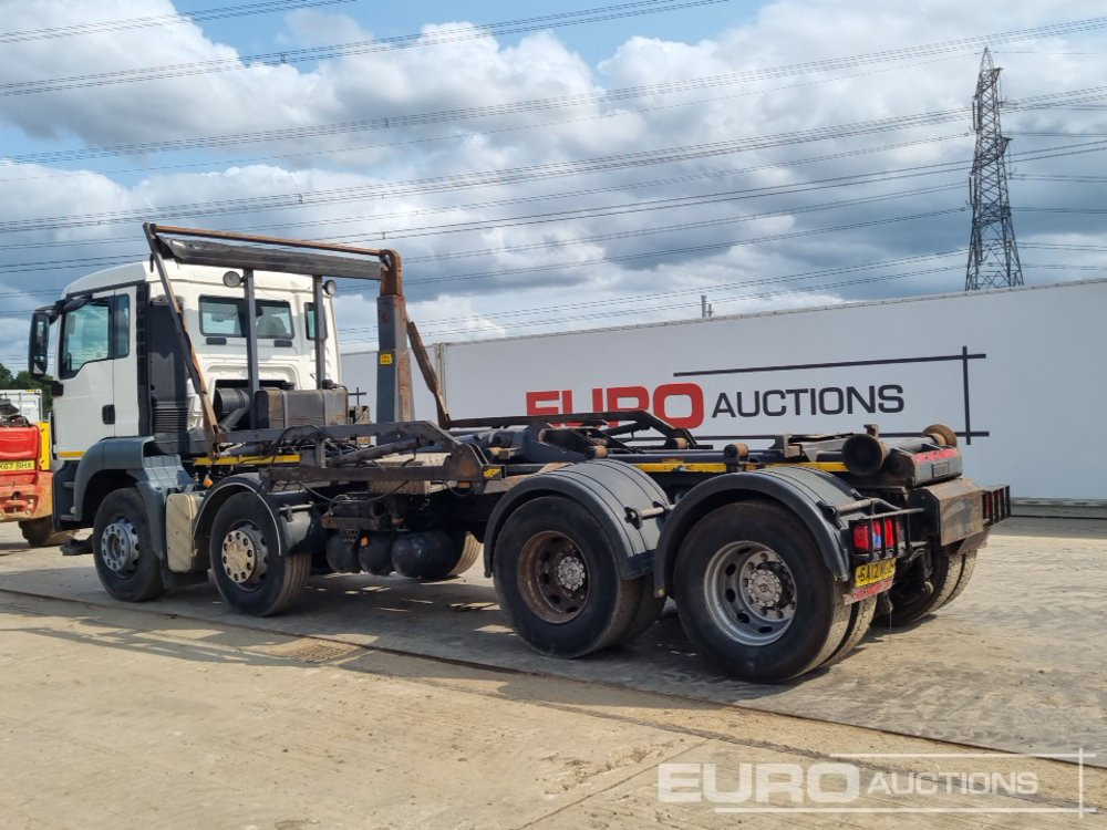 Hook lift truck 2012 MAN 35.360