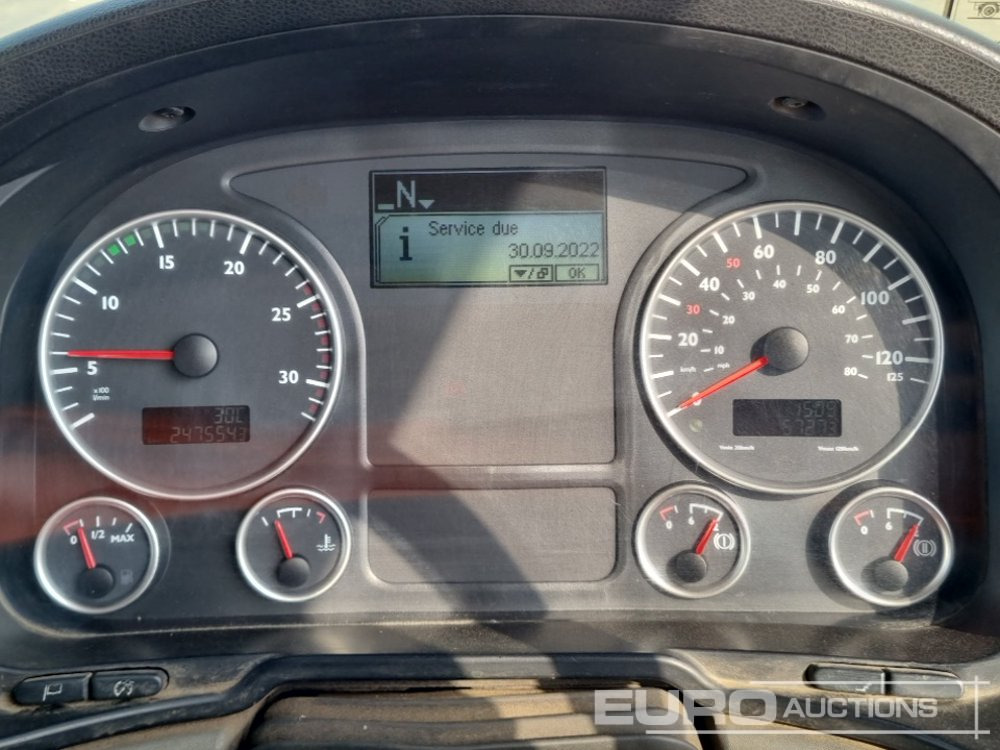 Hook lift truck 2012 MAN 35.360