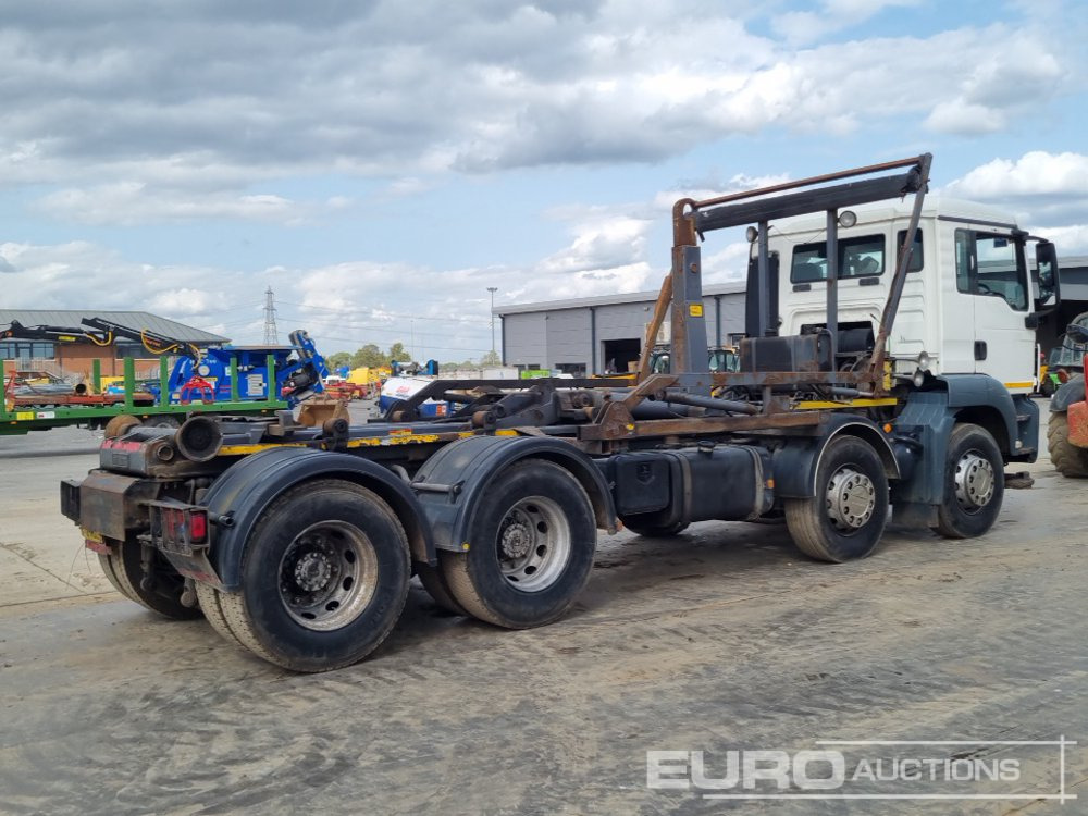 Hook lift truck 2012 MAN 35.360