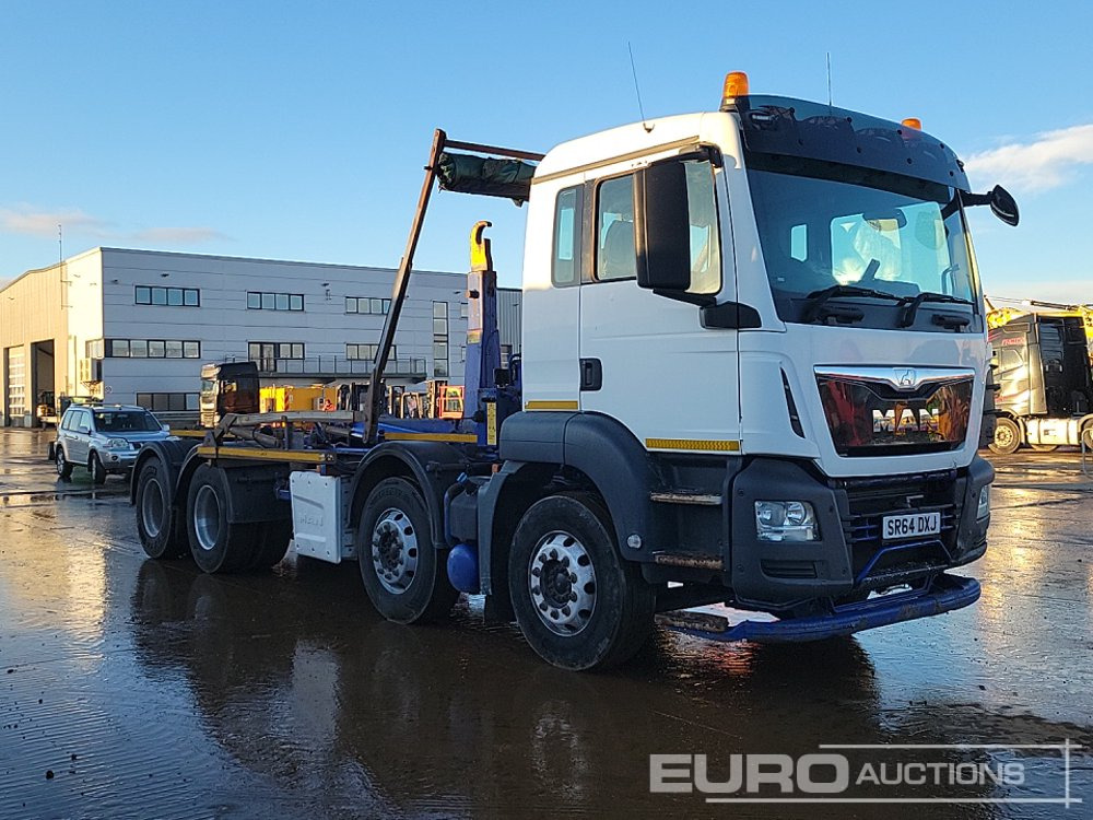 Hook lift truck 2014 MAN TGS 32.400