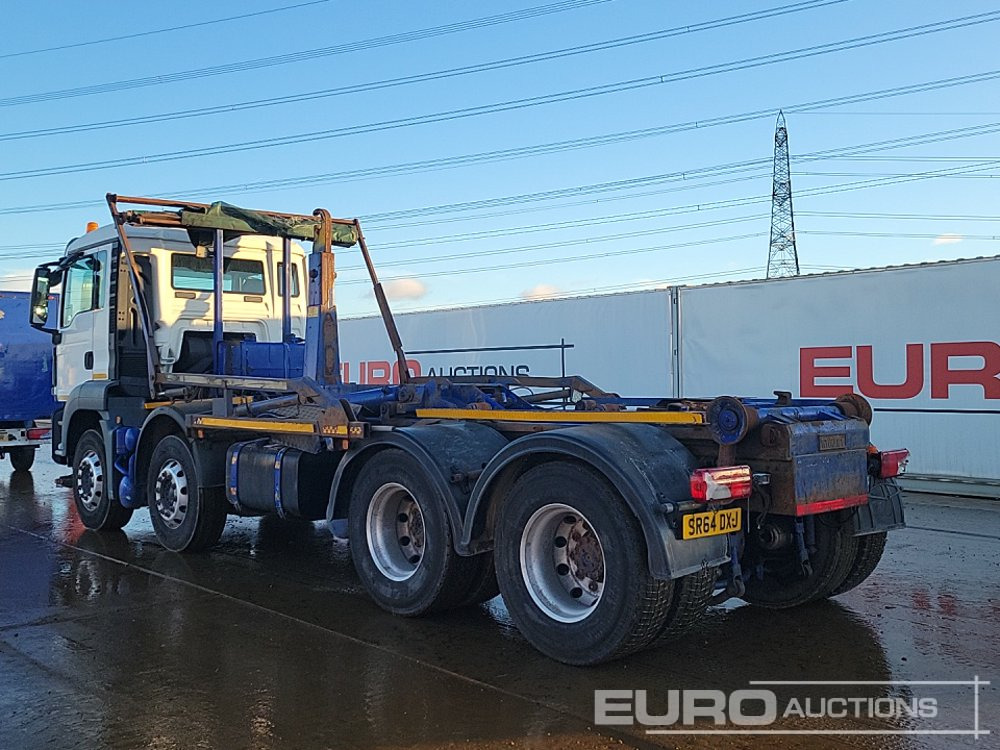 Hook lift truck 2014 MAN TGS 32.400