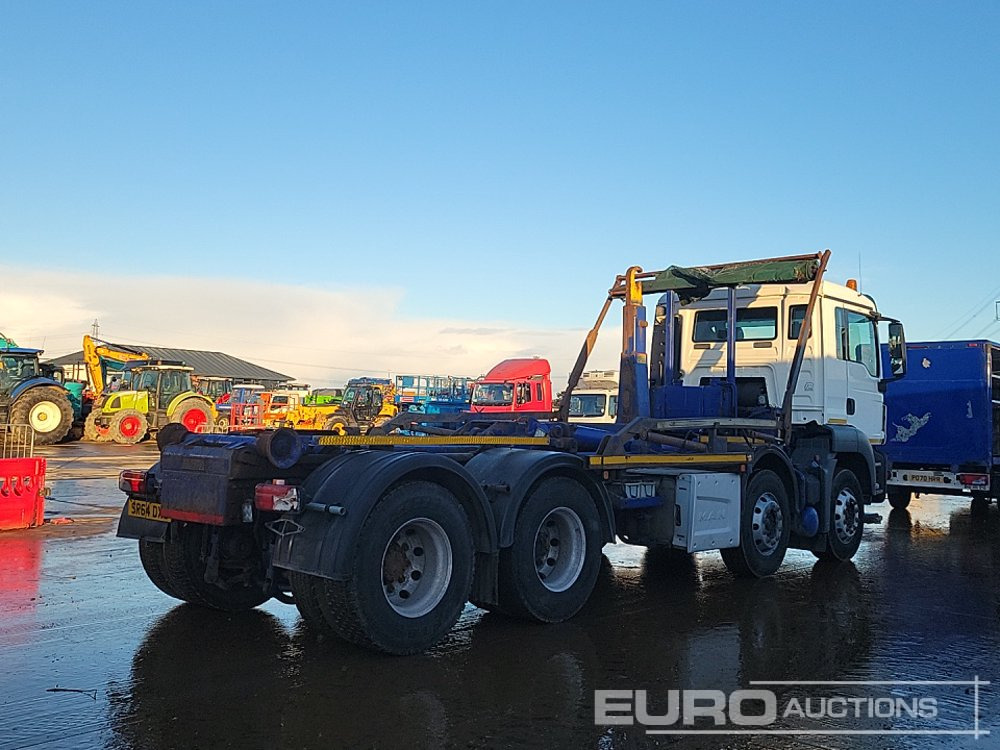 Hook lift truck 2014 MAN TGS 32.400