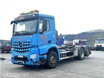 Hook lift truck  2014 mod Mercedes-Benz Arocs krokløft med Palfinger 20 tonn krok - EU ok 04.11.24 - 410 902 km