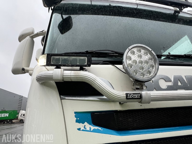 Hook lift truck 2016 Scania R580 6x4 tippbil