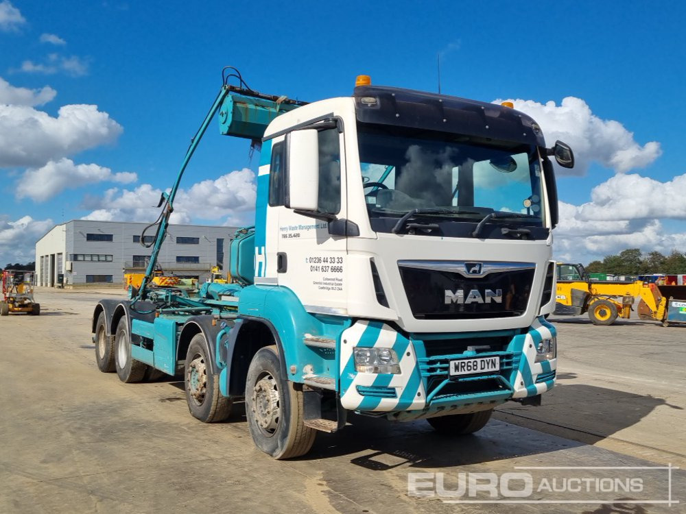 Hook lift truck 2018 MAN TGS 35.420