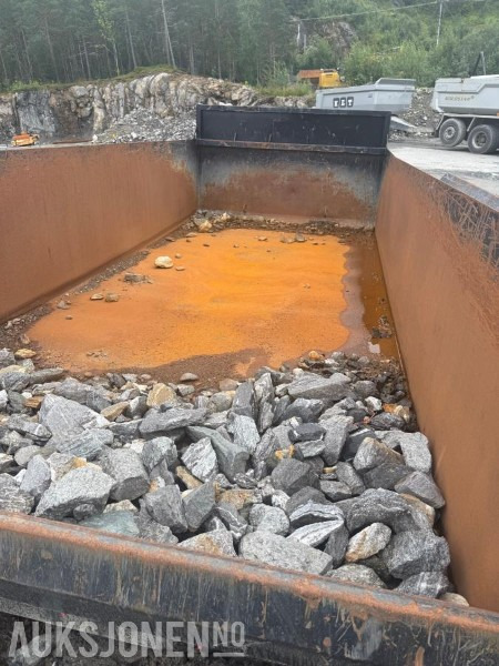 Hook lift truck 2019 Hardox Krokkasse 580cm