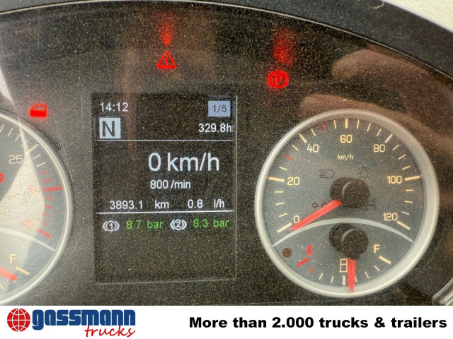 Hook lift truck AEBI Schmidt MT750 4x4, City-Abroller,