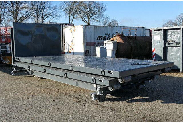 Hook lift truck ALGA ABPL, Container, Twistlocks, Plattform