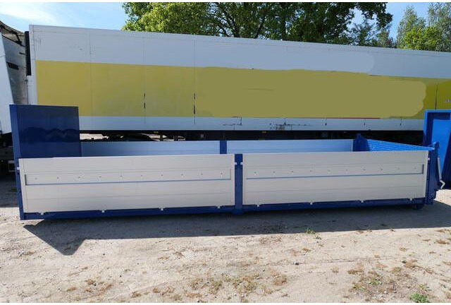 Hook lift truck ALGA, Abrollcontainer, Pritsche, 13m³, Bordwände