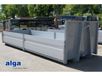 Hook lift truck ALGA, Zurrösen, Pendelklappe, Bordwände,Pritsche