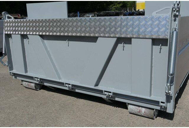 Hook lift truck ALGA, Zurrösen, Pendelklappe, Bordwände,Pritsche