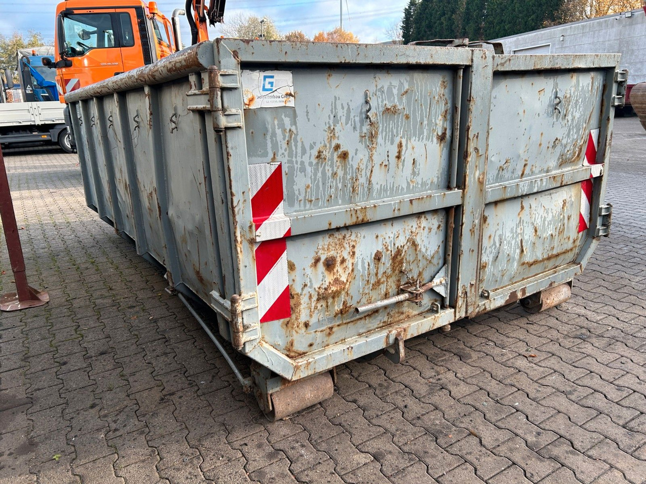 Hook lift truck Abrollcontainer Stahl