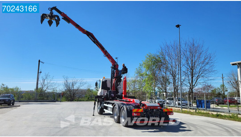 Hook lift truck DAF CF 430 6X2 NEW Jonsered J1250RZ 80 Z-Kran Crane 21tons Multilift