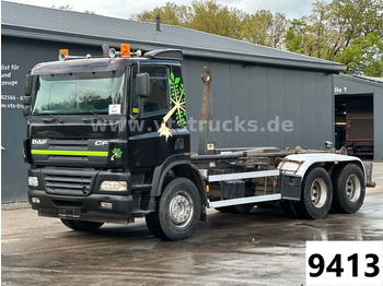 Hook lift truck DAF CF 85 6x2 AJK-Abrollkipper Euro3 