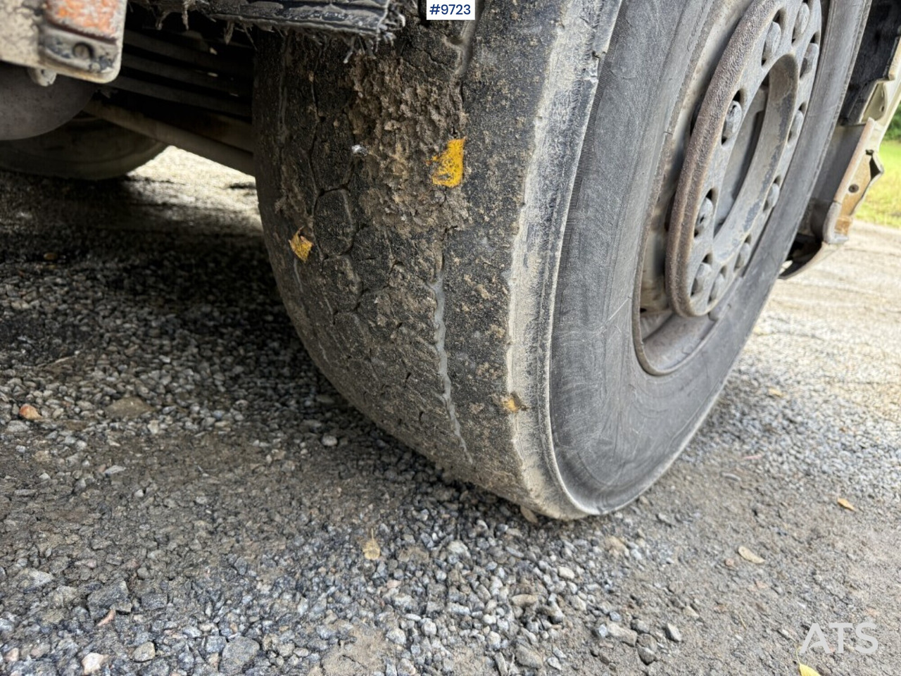 Hook lift truck DAF FAN XL510Z hooklift with flatbed