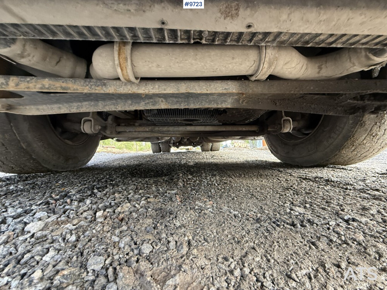 Hook lift truck DAF FAN XL510Z hooklift with flatbed