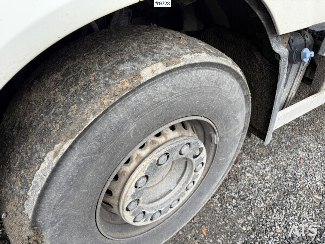 Hook lift truck DAF FAN XL510Z hooklift with flatbed