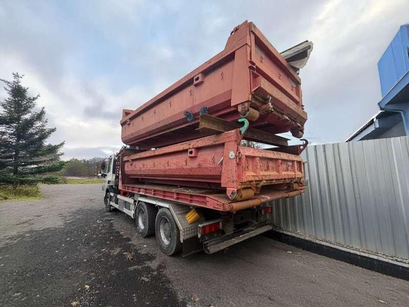 Hook lift truck DAF GRUE 85.410 6X4