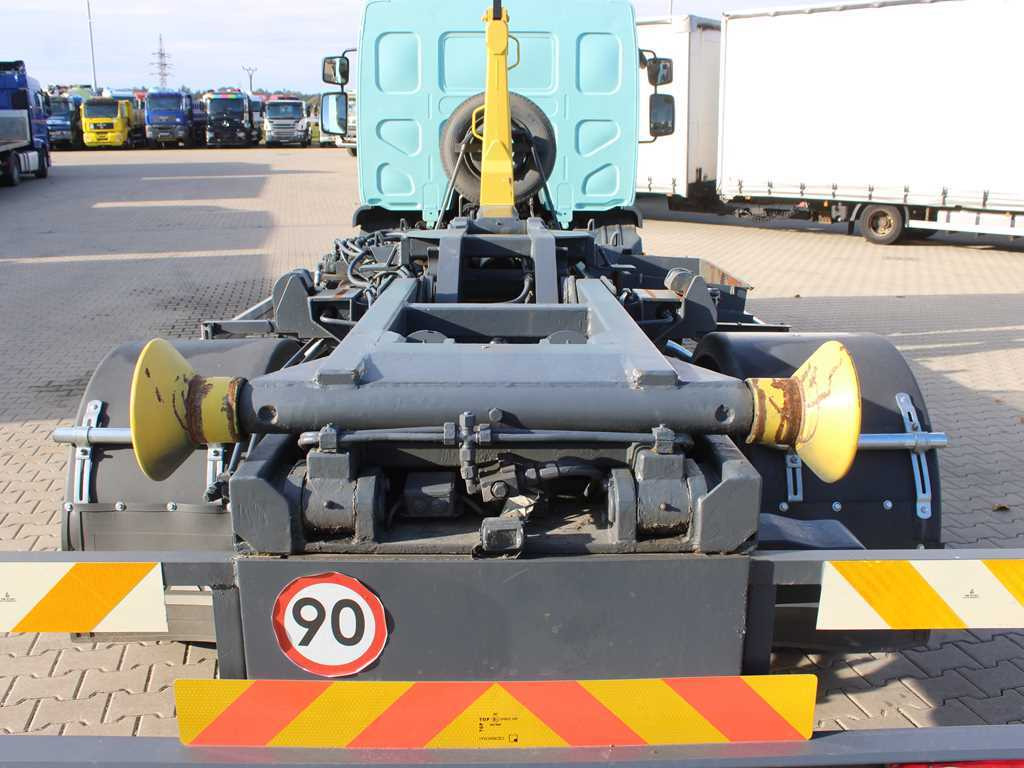 Hook lift truck DAF LF 180 FA, EURO 6, HOOK LOADER CONTAINER