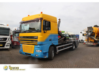 Hook lift truck DAF XF 95.530 + hooksystem + 26T