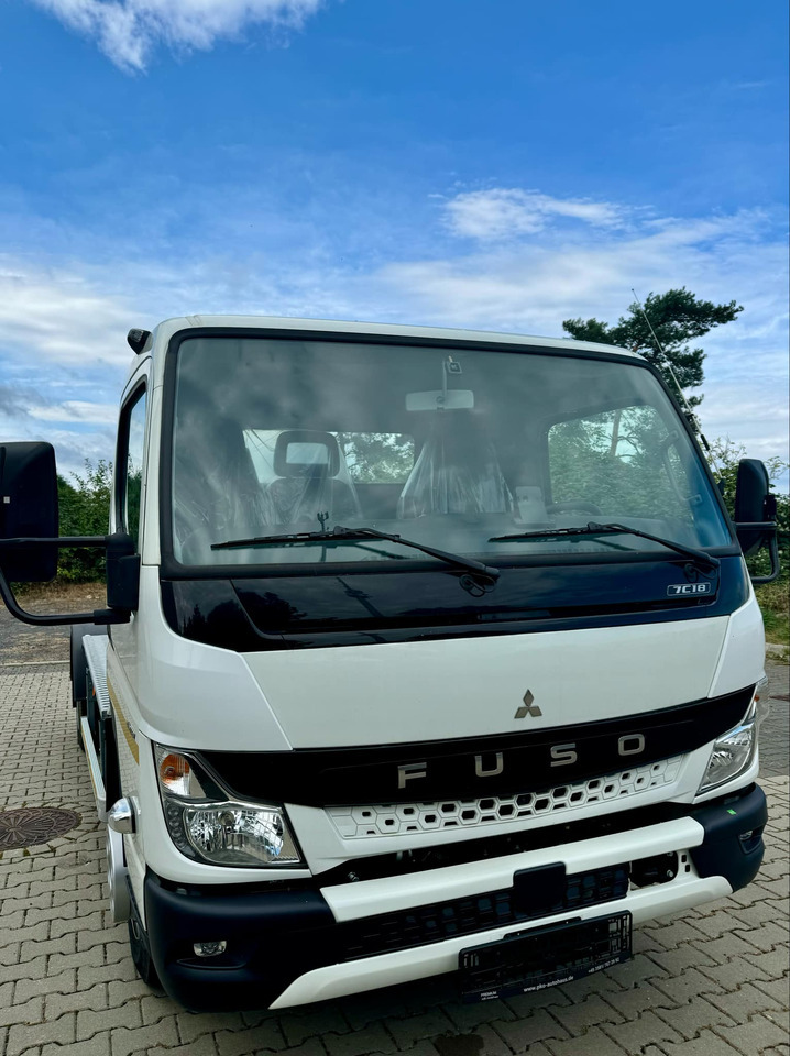 Hook lift truck FUSO Canter 9C18 Abrollkipper Marrel AL4
