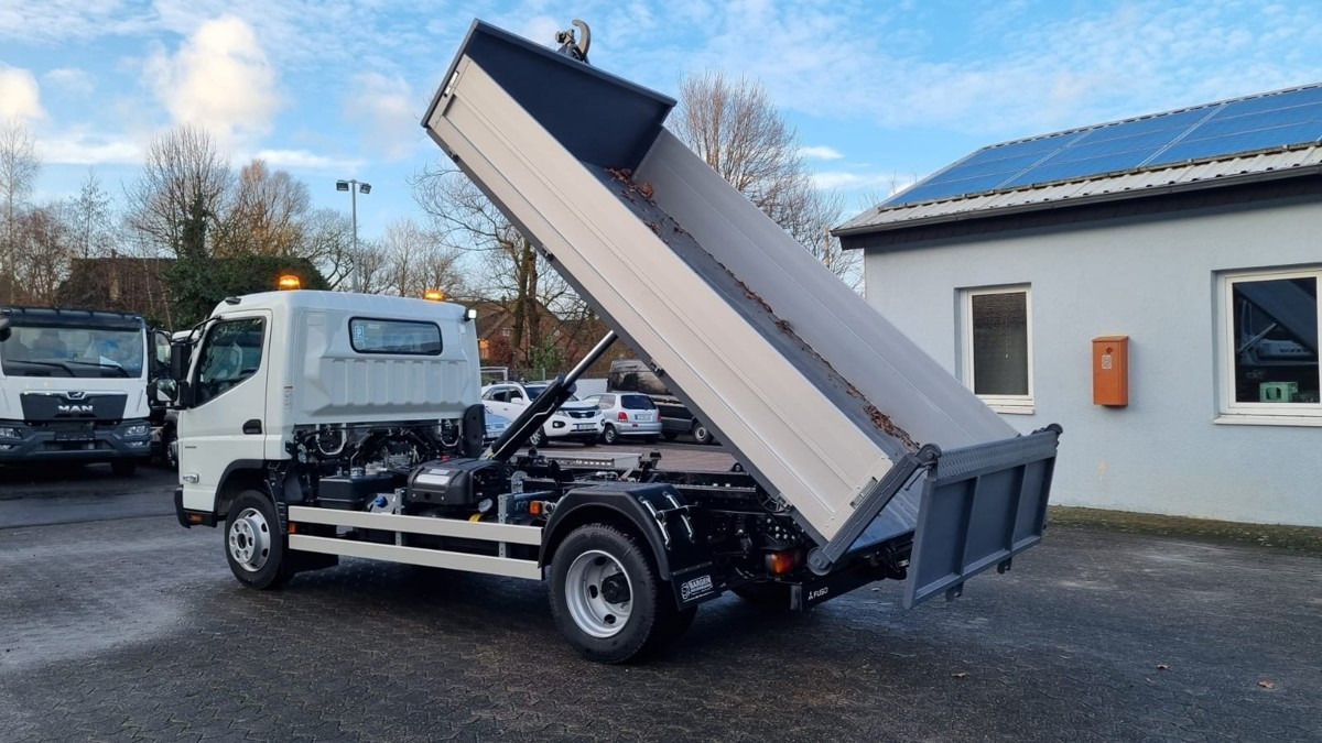 Hook lift truck FUSO FUSO 9C18 Duonic City Abrollkipper AHK